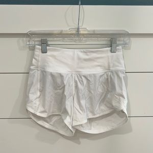 White lululemon speed ups
